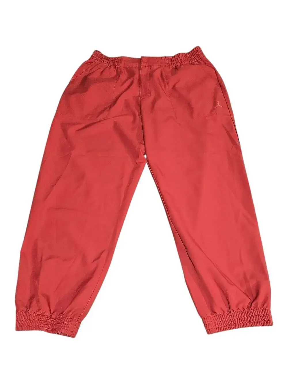 Jordan Brand Red Elastic Waist Cuffed Track Pants Size XL